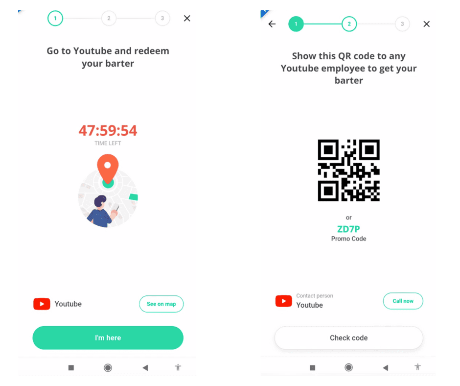How to Handle the QR Code for Go-to-Location Barters - FameUp FameUp - Untitled design